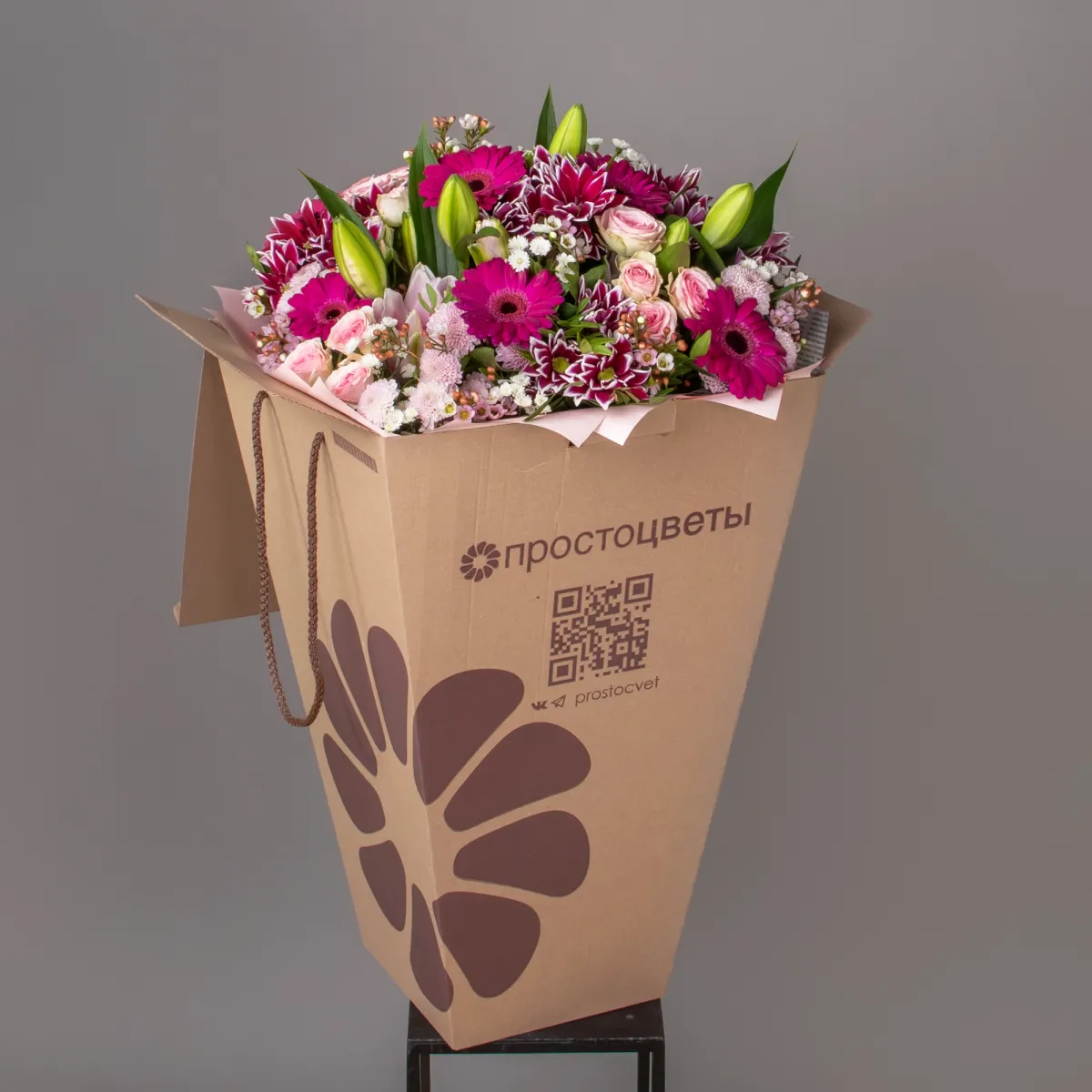 Флористический букет "Цветочная поэма"_6