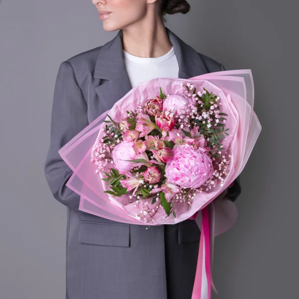 Флористический букет "Зефирный сон"_1