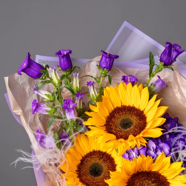 Флористический букет "Солнечный прованс"_4