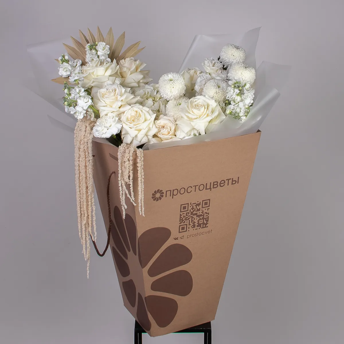 Флористический букет "Монблан"_6