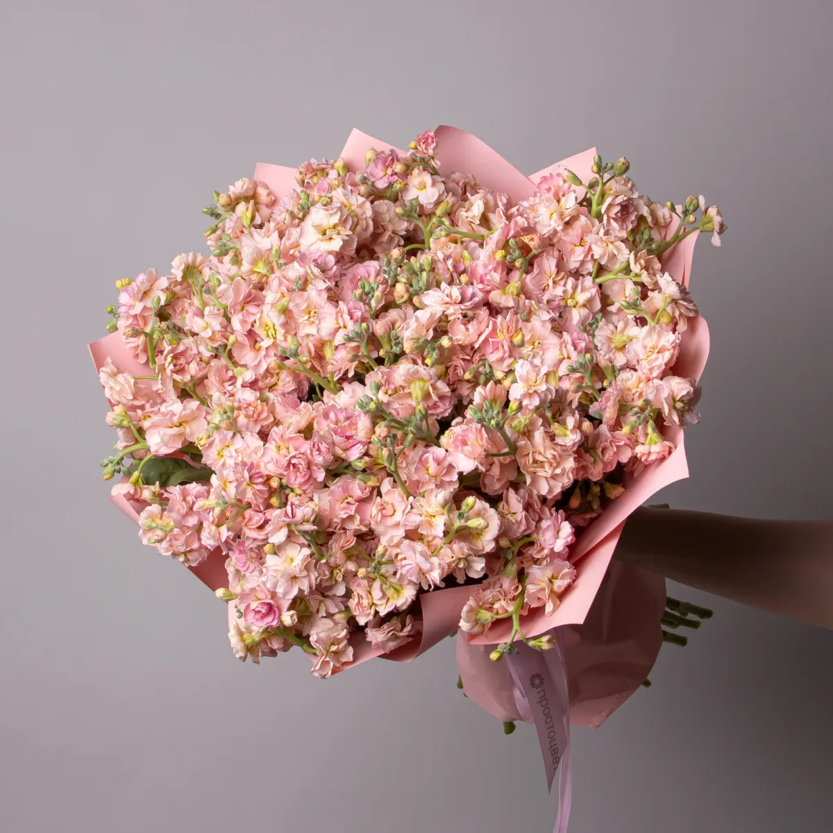 Букет Маттиола кустовая "Априкот"_1