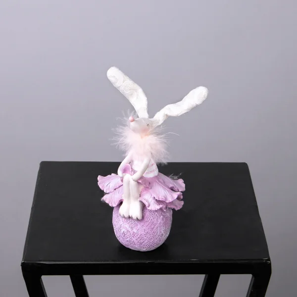 Фигурка ГК Зайка Лиловый 831-407 9x8x20cм_1