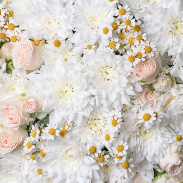 Флористический букет "Белый сон"_4