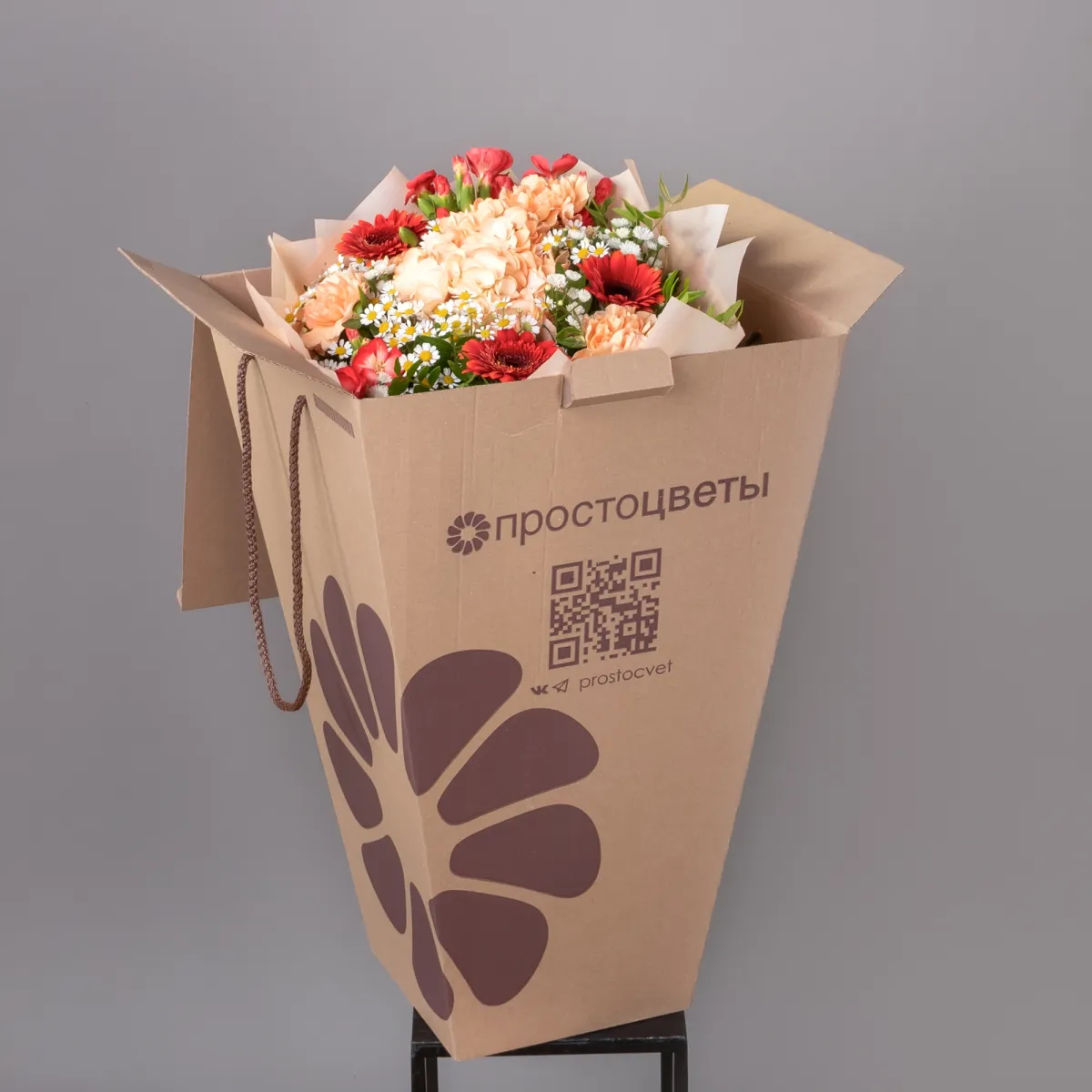 Флористический букет "Осенний этюд М"_6