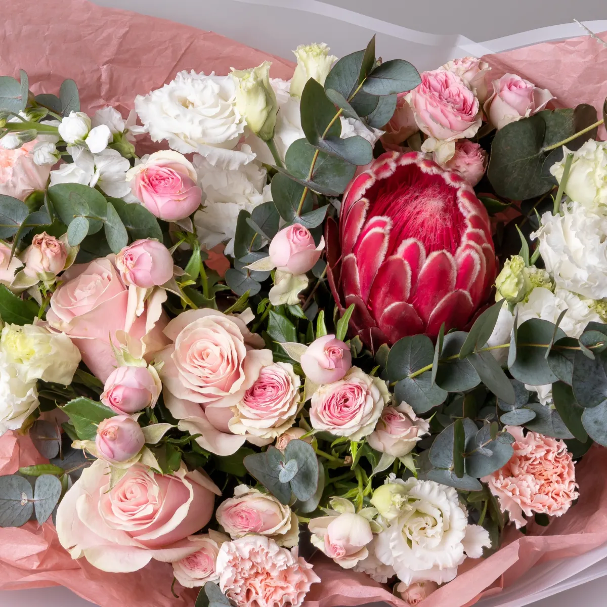 Флористический букет "Путеводная звезда М"_4