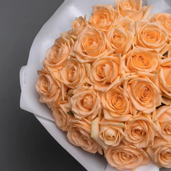 Букет Роза "Аваланш Пич"