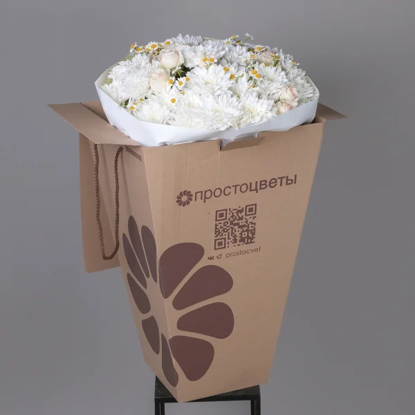 Флористический букет "Белый сон"_6