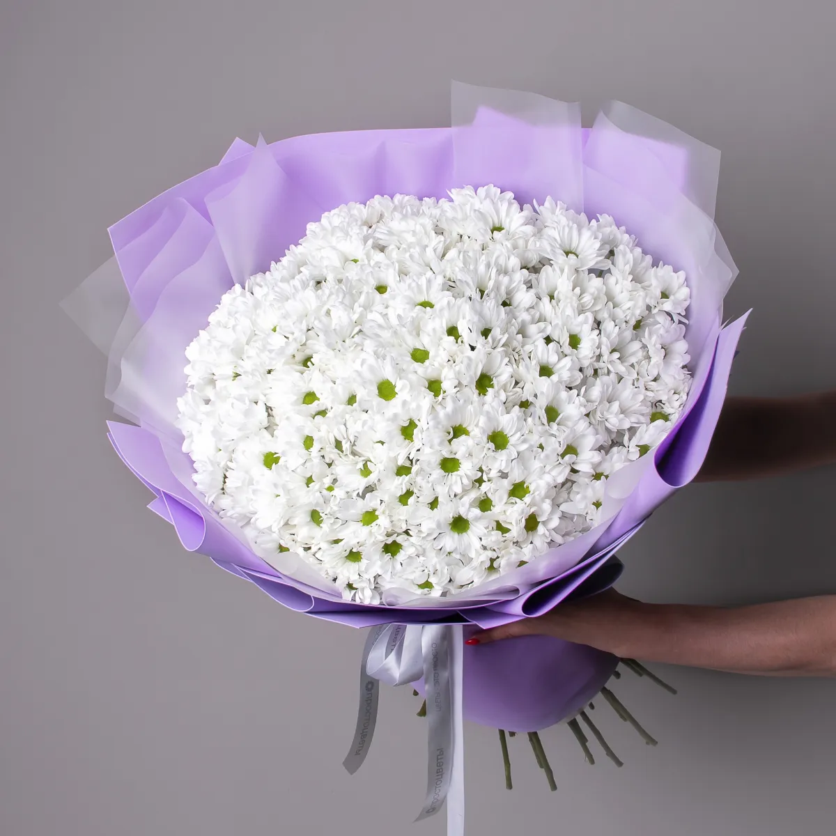 Флористический букет "Огромный букет из хризантемы"_1