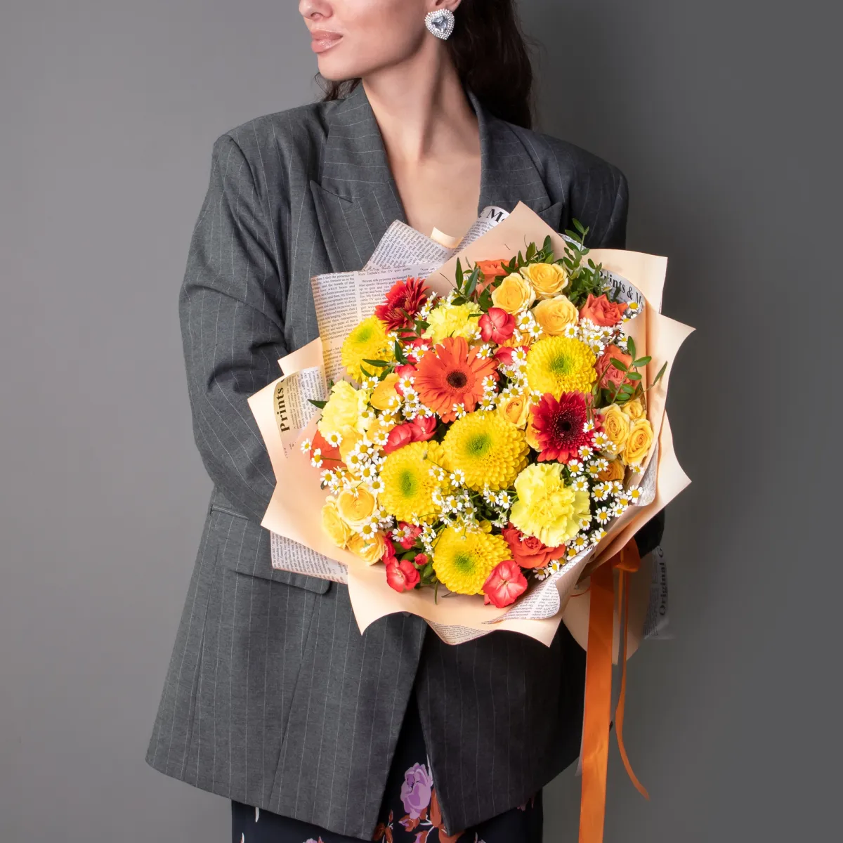 Флористический букет "Солнечная поляна"_2