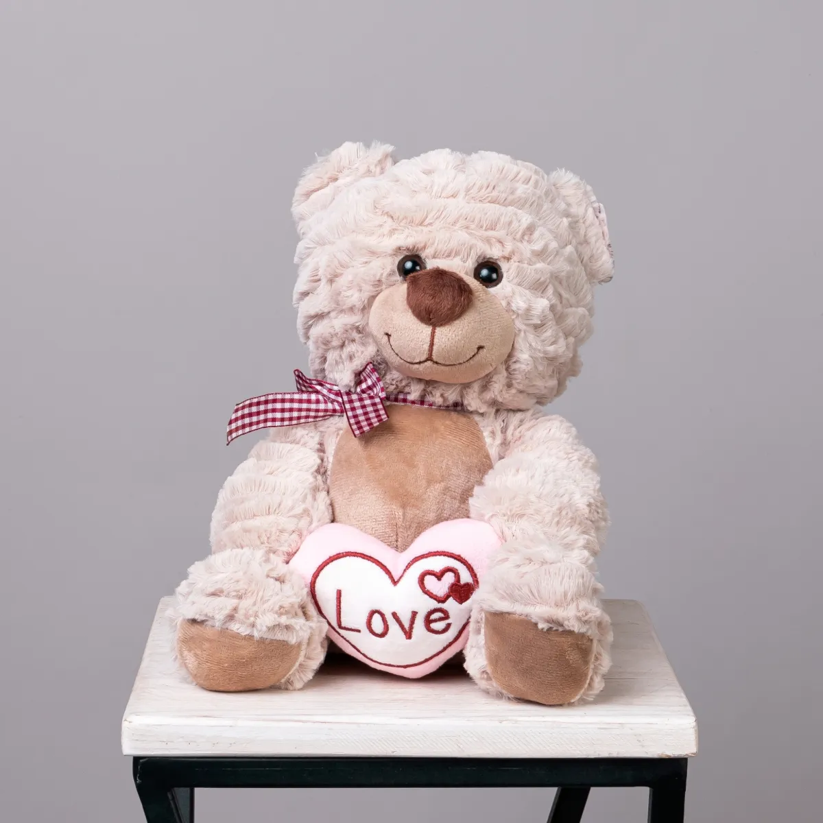 Игрушка Maxitoys, Мишка Обаяшка с Сердцем, 23*18 см_1