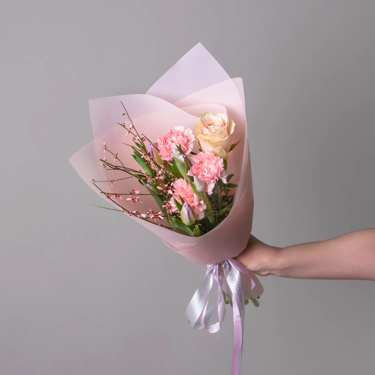 Флористический букет "Моя весна 1"_1