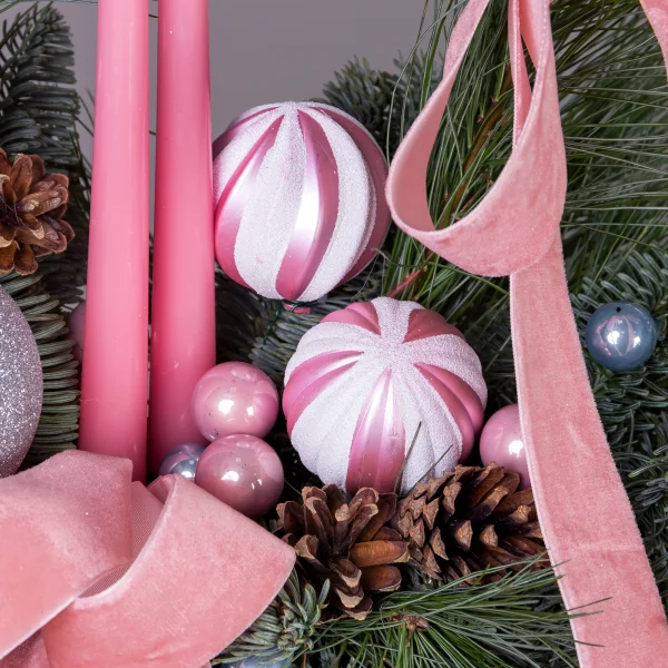 Композиция "Новогодняя в подарочной коробке"_4