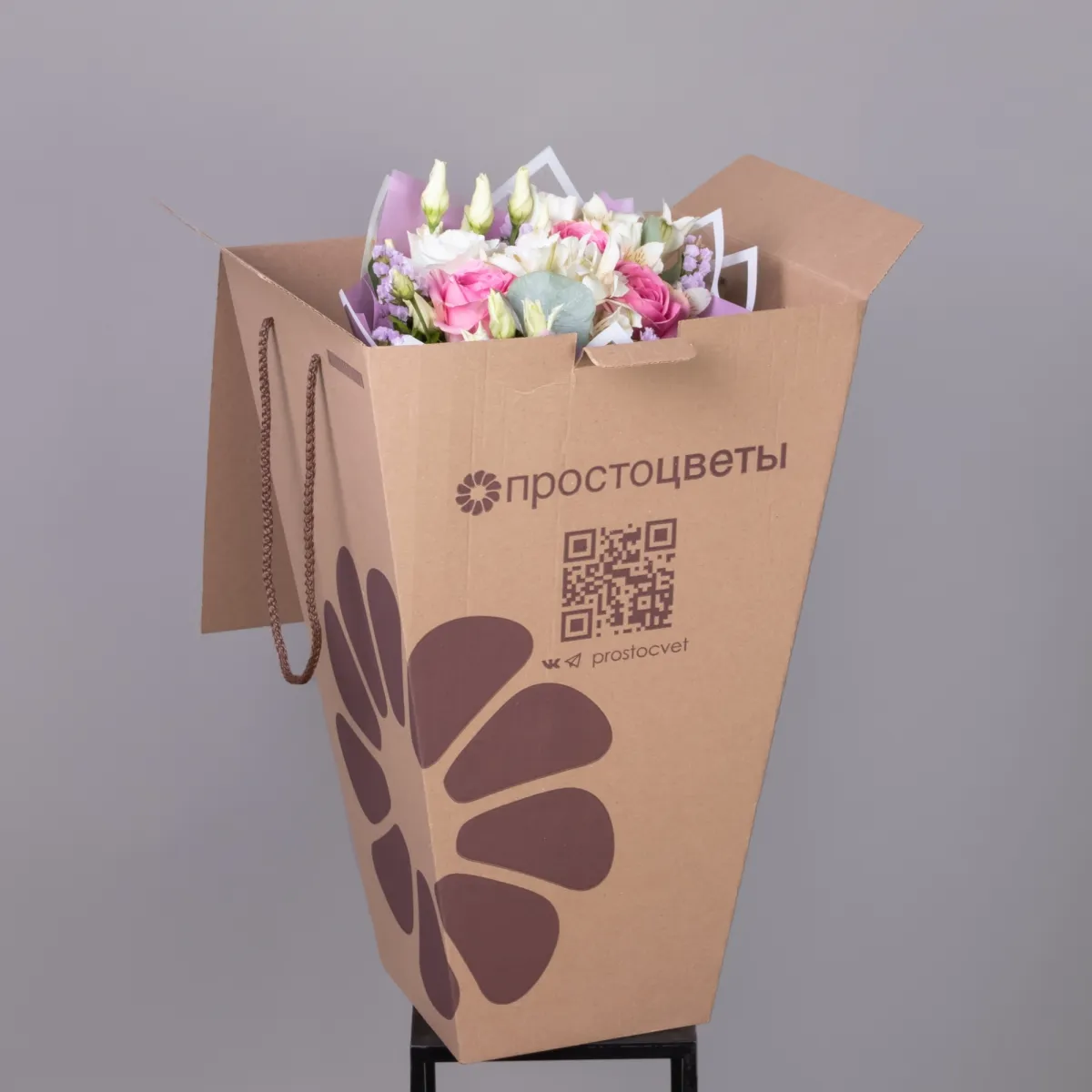 Флористический букет NEW "Адель S"_6