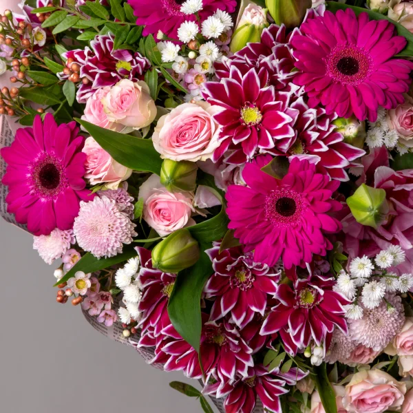 Флористический букет "Цветочная поэма"_5