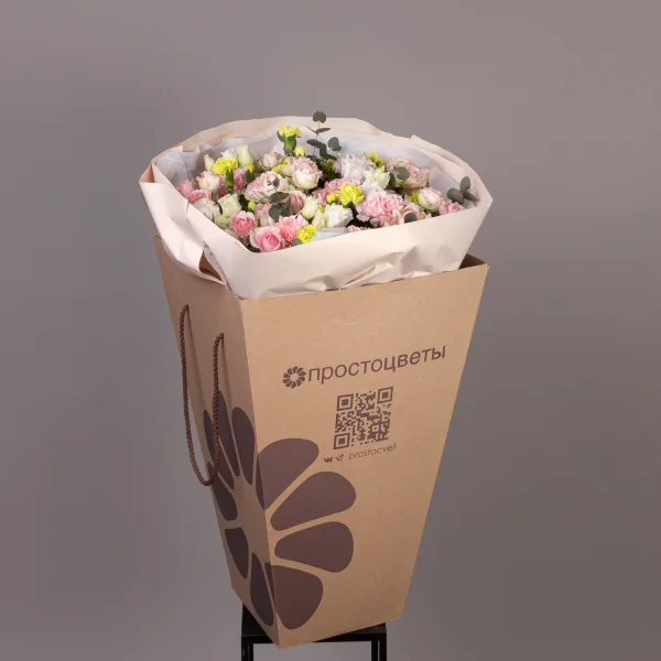 Флористический букет GPT "Нежный рассвет XL"_5