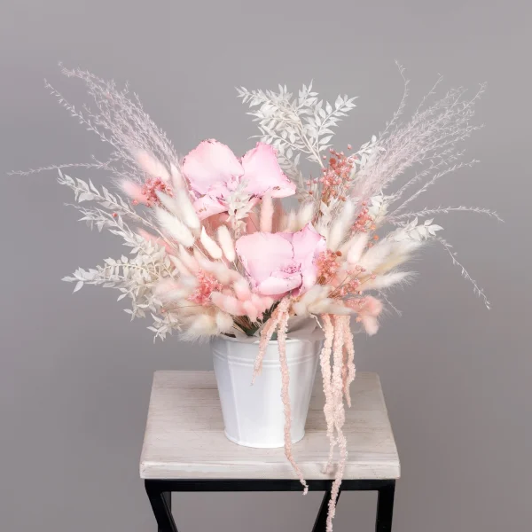 Композиция "Сухоцветы в кашпо №4"_1