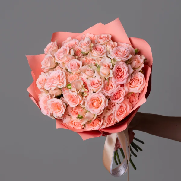 Букет Роза кустовая "Свит Сара"_1