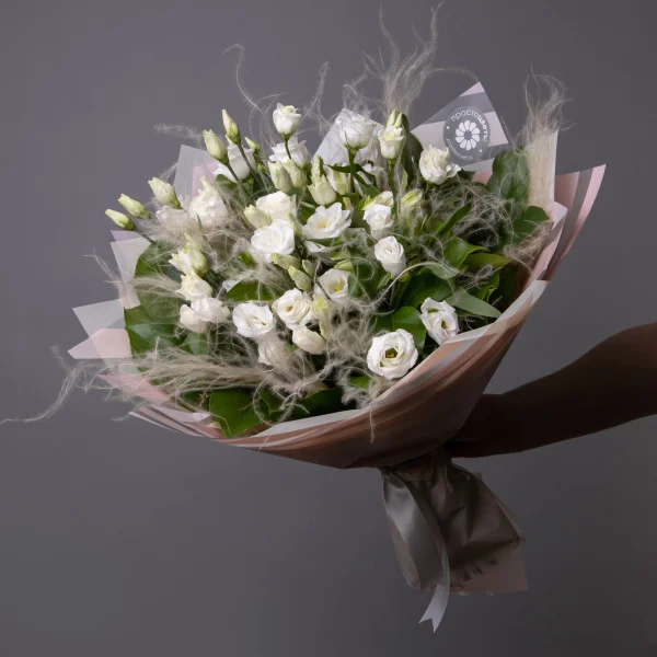 Флористический букет "Тополиный пух L"