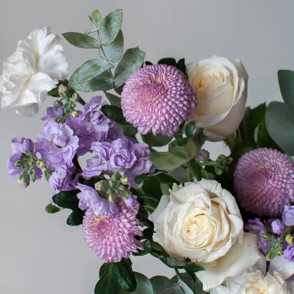 Флористический букет "Цветочный бокс №2"_6