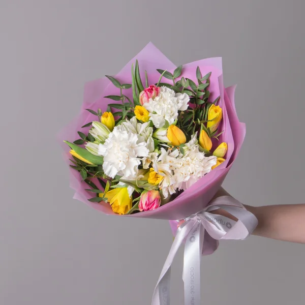 Флористический букет "Моя весна 6"_1