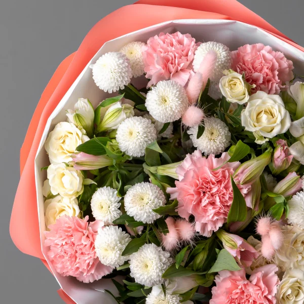 Флористический букет "Шепот цветов"_2