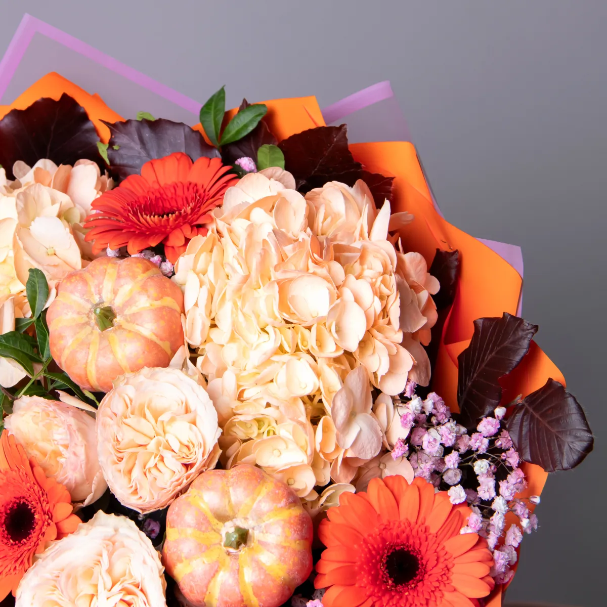 Флористический букет "Карамельный вальс"_5