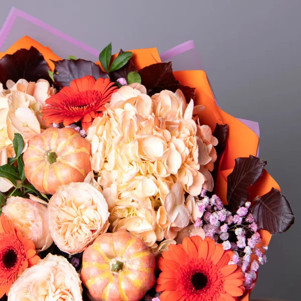 Флористический букет "Карамельный вальс"_5