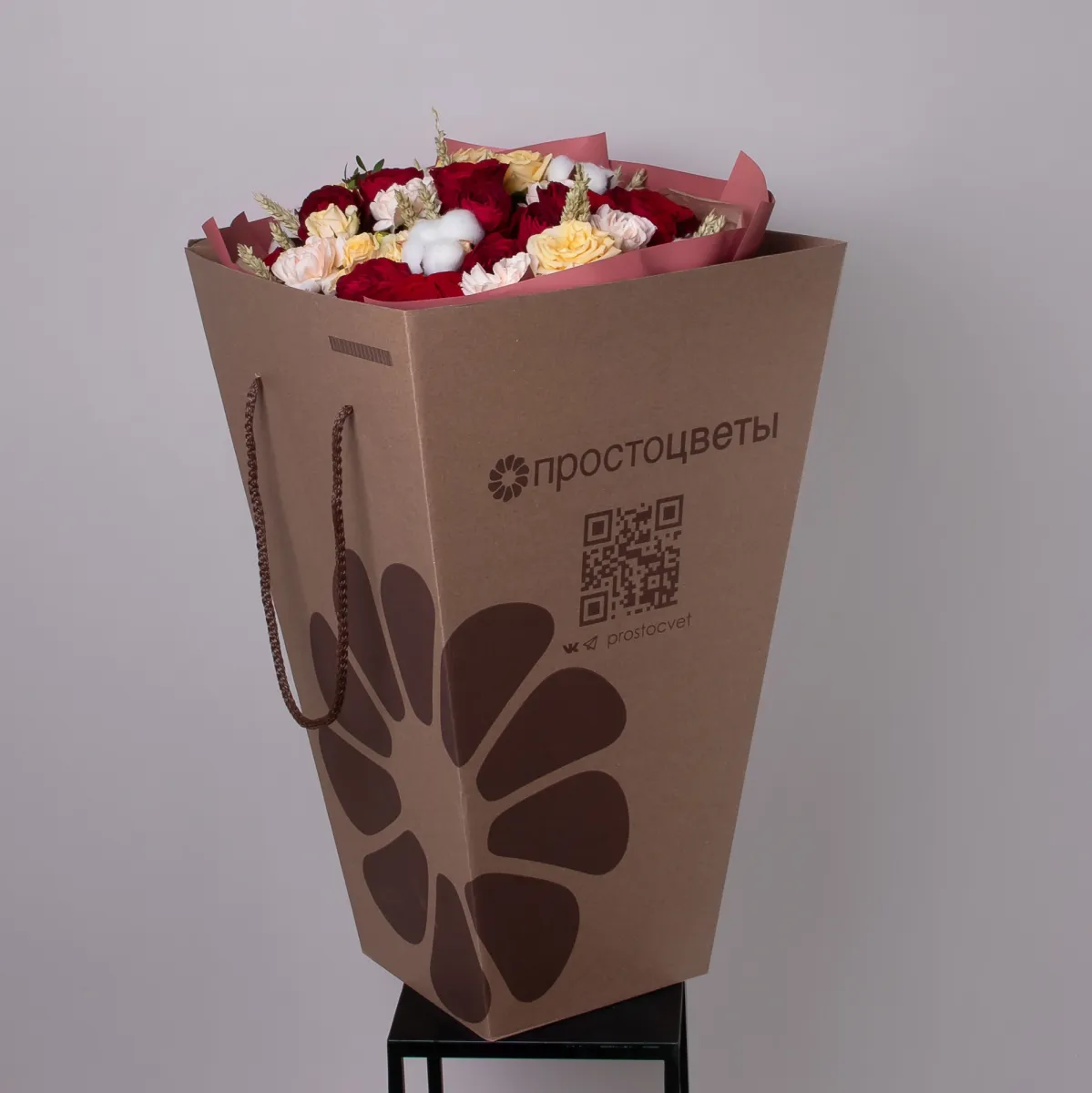 Флористический букет "Тайная страсть XL"_5