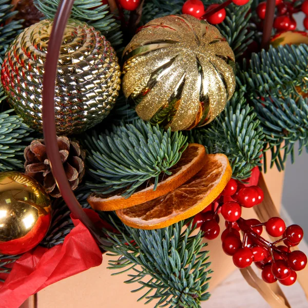 Композиция "Новогодняя в сумочке"_4