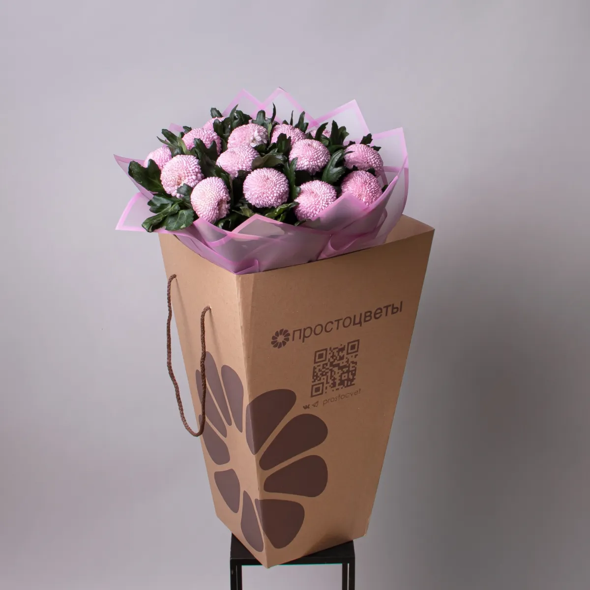 Букет Хризантема одноголовая "Момоко"_5