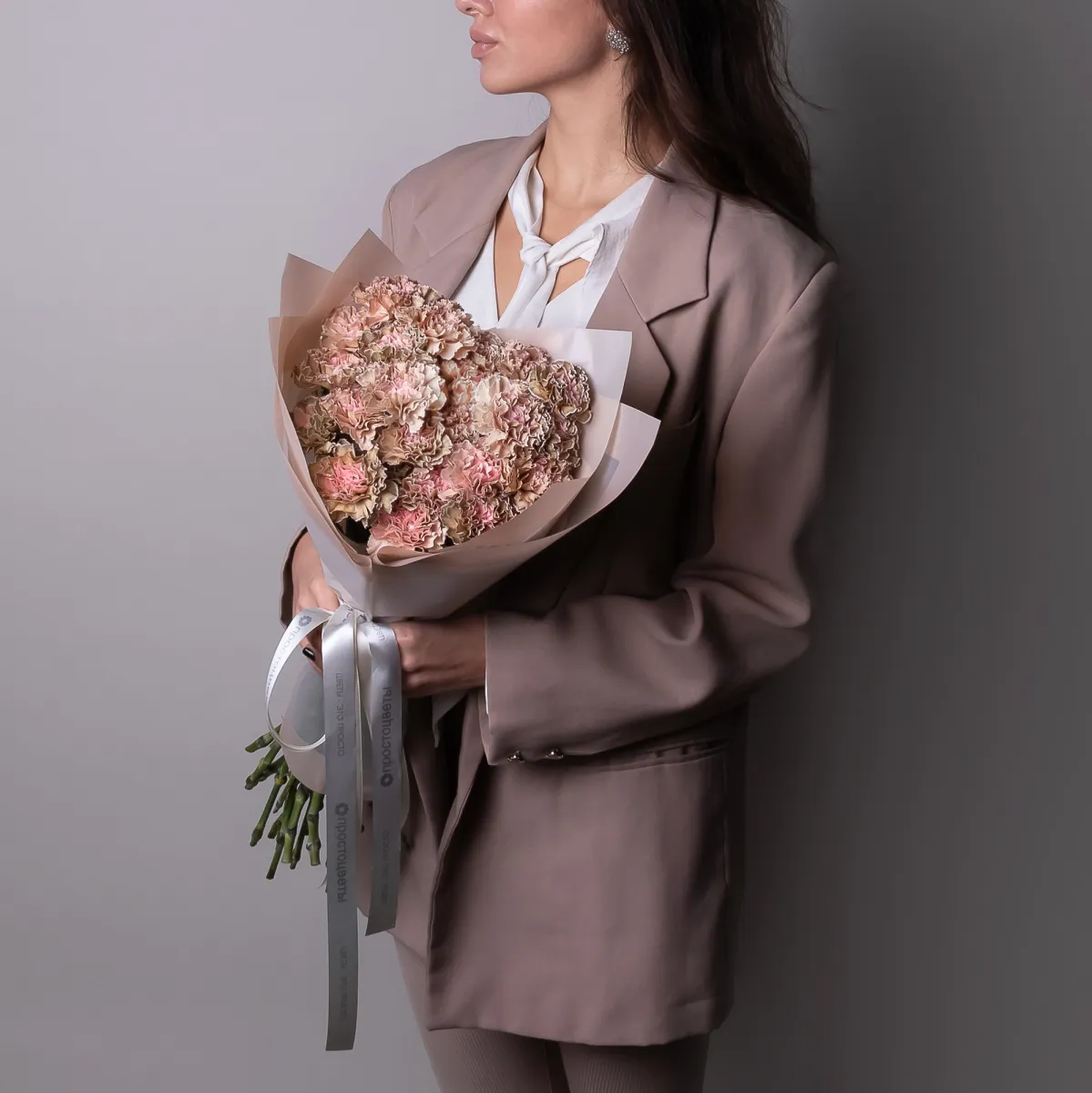 Букет Гвоздика "ПадиДарк"_2