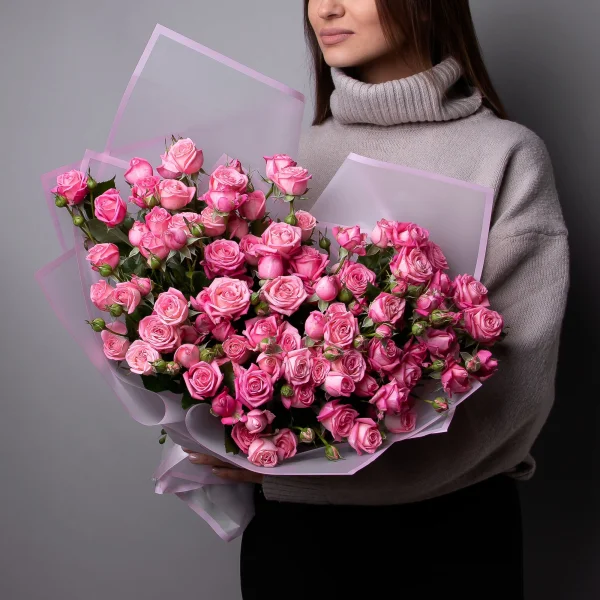 Букет Роза_кустовая "Свит Бабблз"