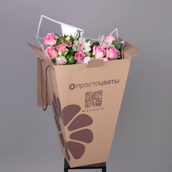 Флористический букет "Зефир"_6