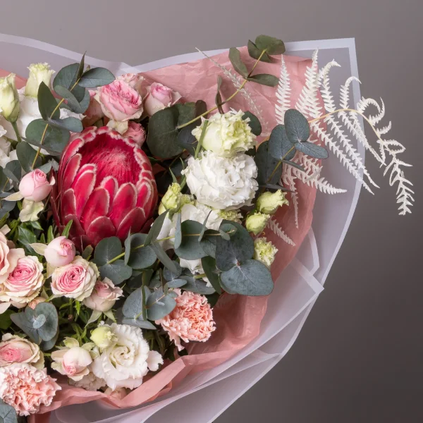 Флористический букет "Путеводная звезда М"_5