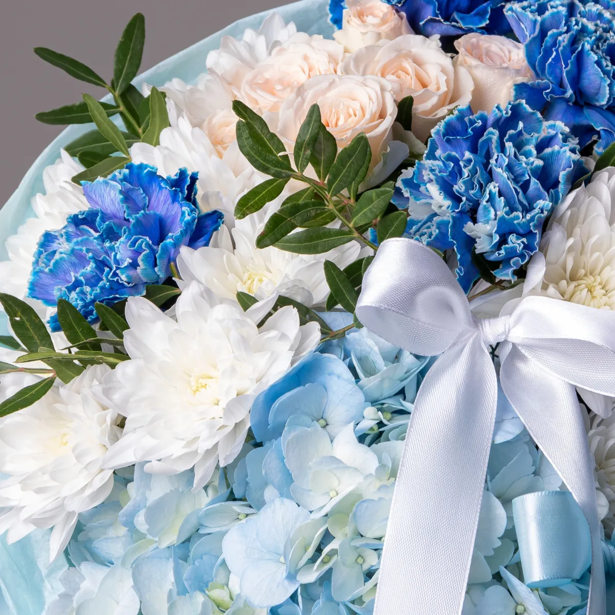 Флористический букет "Небесное счастье M"_4