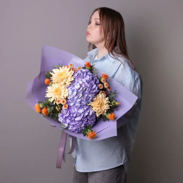 Флористический букет "Таинственный сад"_1