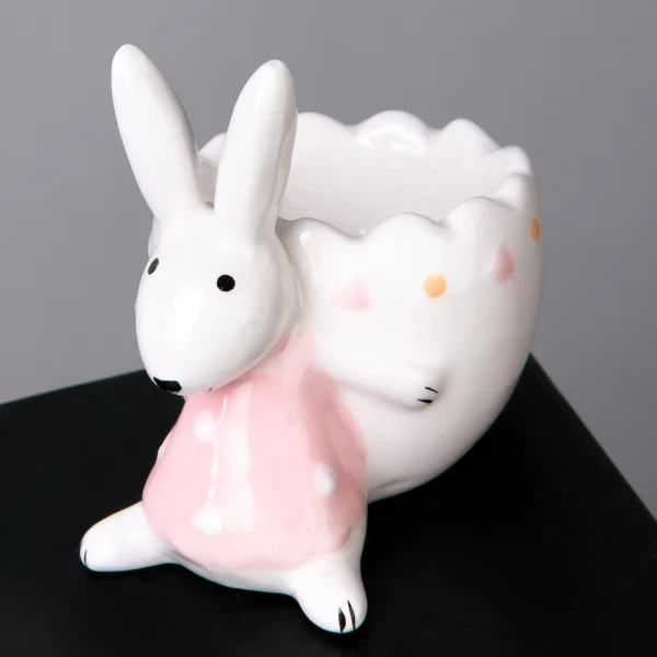 Фигурка ГК Зайка с яичком розовый 834-886_3