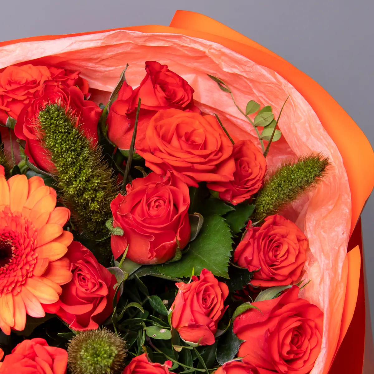 Флористический букет "Искры радости"_4