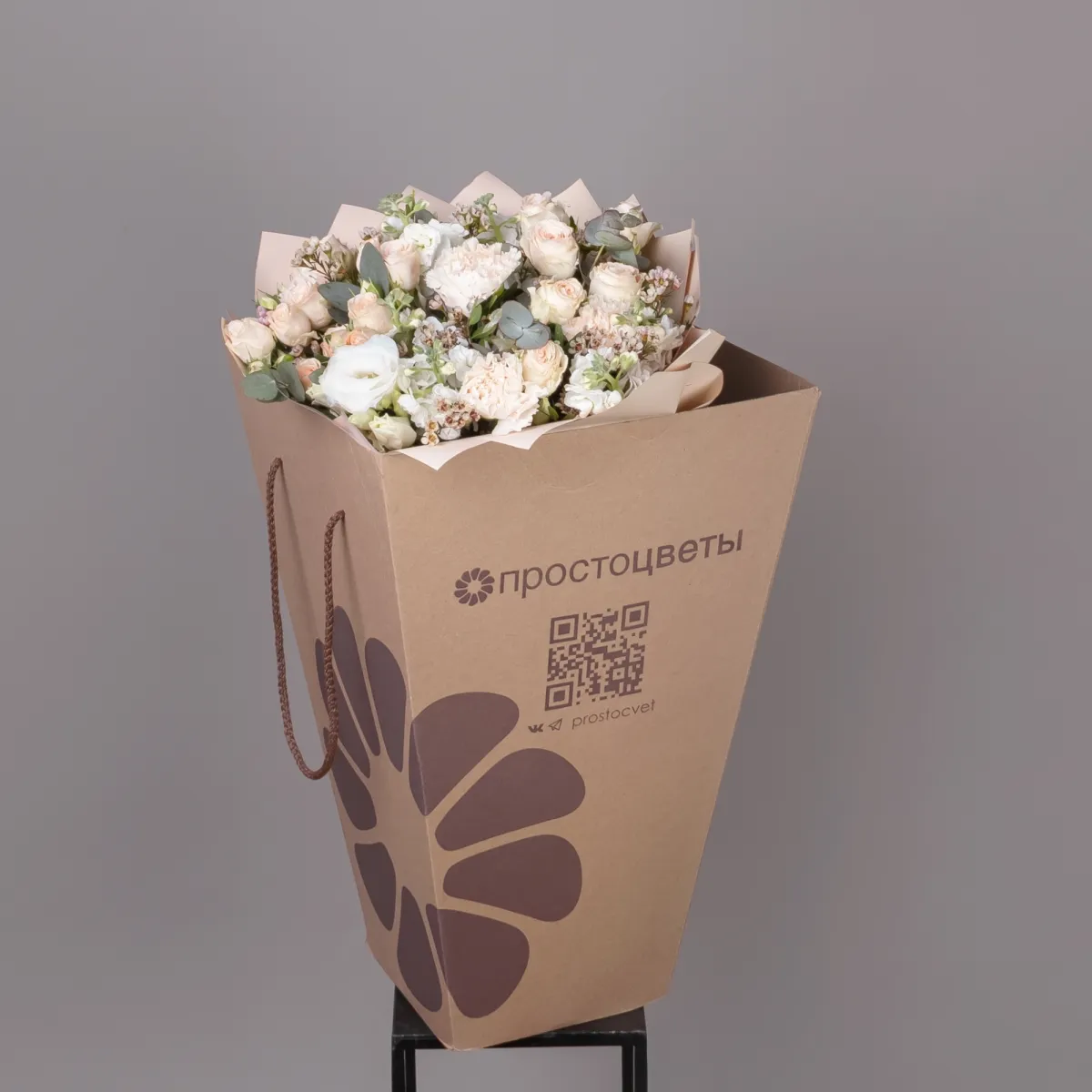 Флористический букет "Росинка L"_5