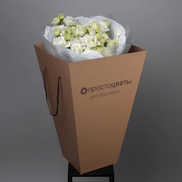 Букет Лизиантус "Ду Алиса Белый"