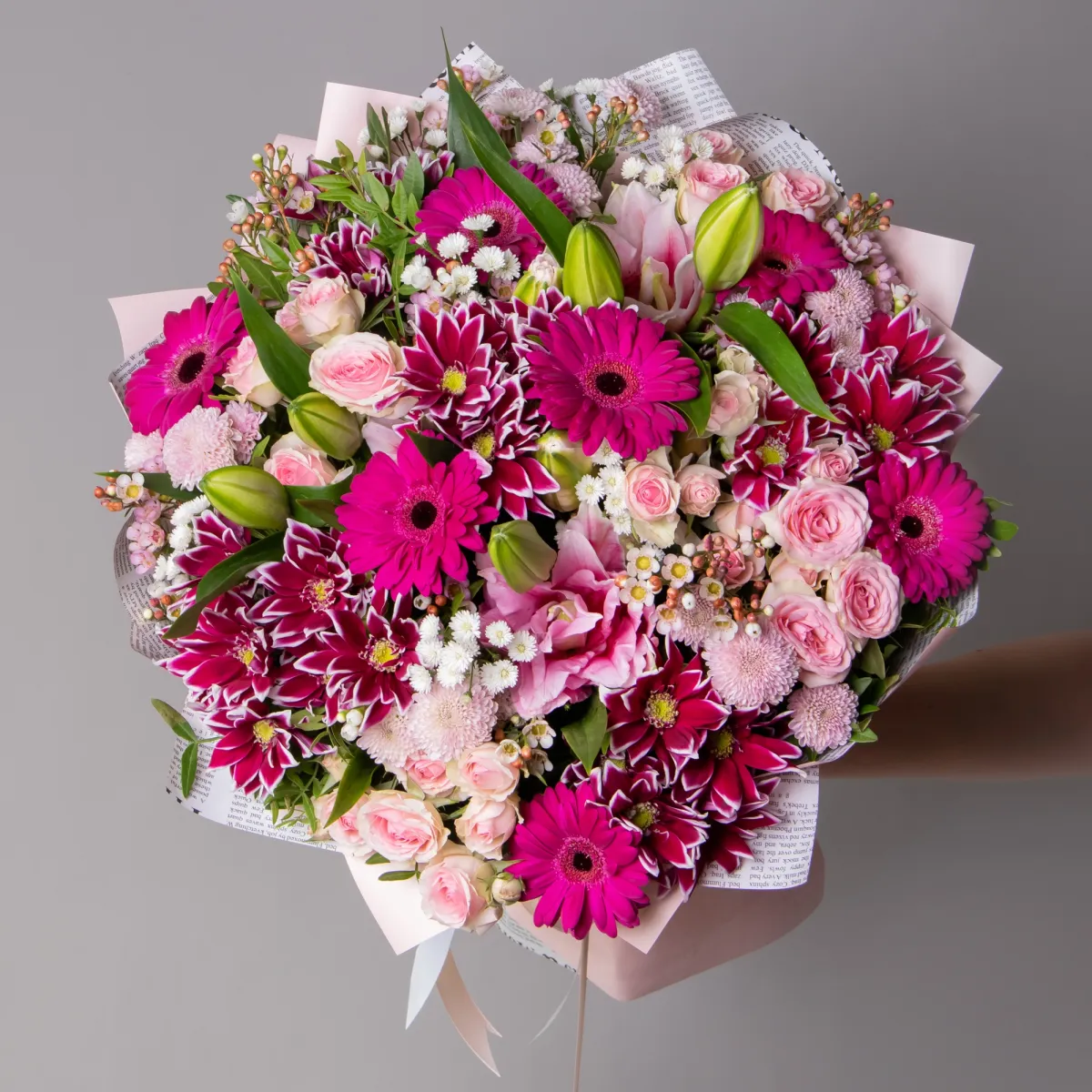 Флористический букет "Цветочная поэма"_1