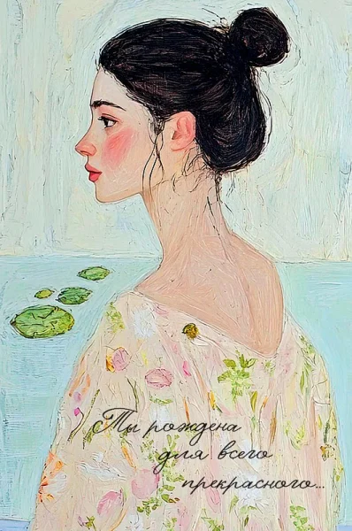 Открытка Арт Дизайн код 320 Ты рождена для всего прекрасного 0713.579