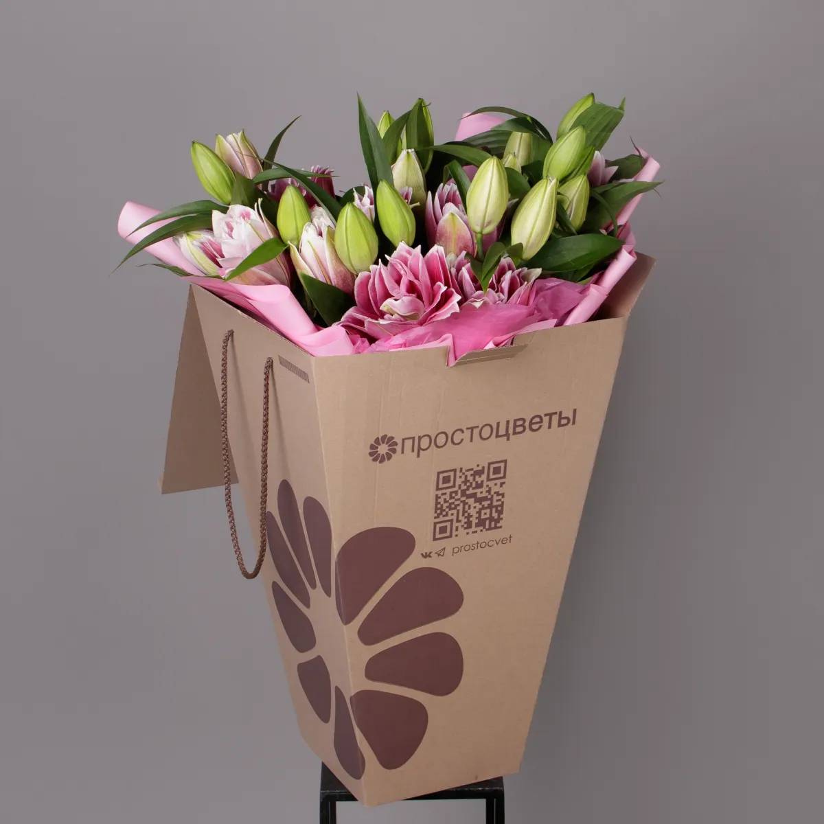 Букет Лилия "Ор Роузлили Анушка"_6