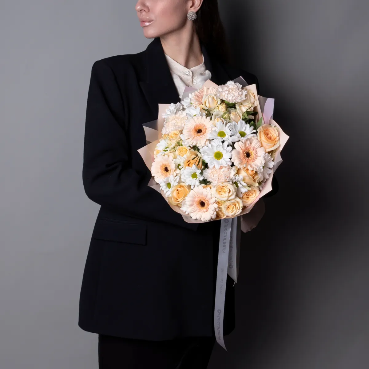 Флористический букет "Латте М"_2