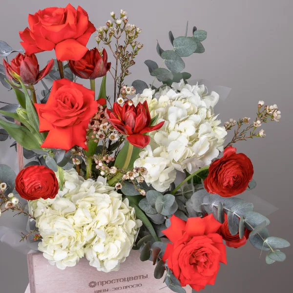 Композиция "Влюбленные сердца"_5