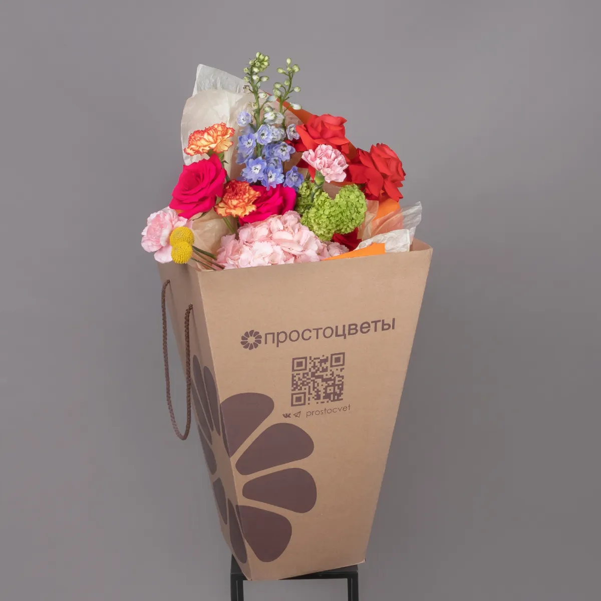 Флористический букет "Весенний танец"5