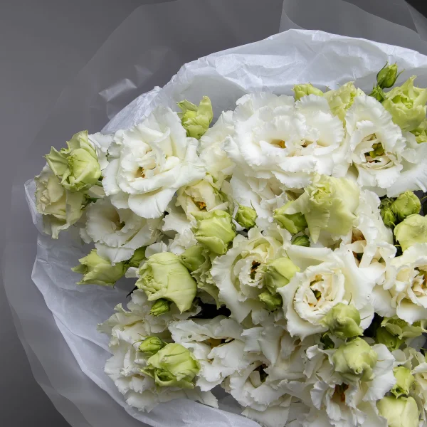 Букет Лизиантус "Ду Алиса Белый"