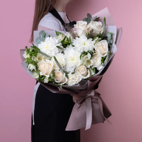 Флористический букет "Белые ночи"