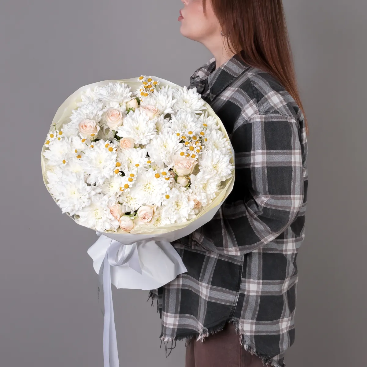 Флористический букет "Белый сон"_2