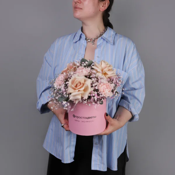 Композиция "Шляпная коробка мини 2"_2